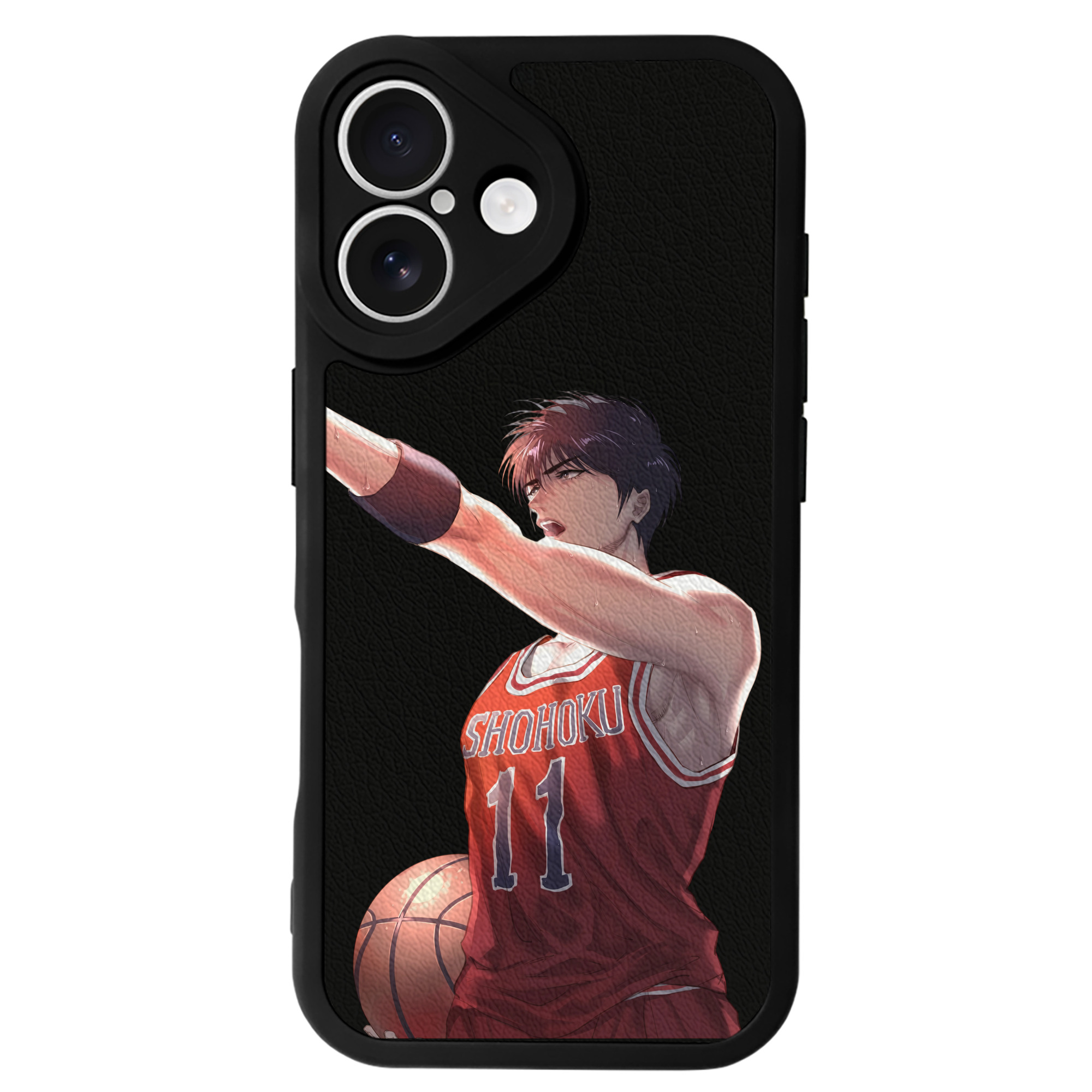 （画像用） SLAM DUNK／スラムダンク 【iPhone 16シリーズ対応】シリコンスマホケース（レザー調） 材質：シリコン